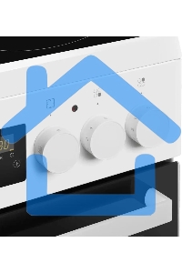 Плита электрическая Maunfeld MEC57CW08TD белый, конфорок 4 шт, духовка 59 л, 50 см x 85 см x 60 см