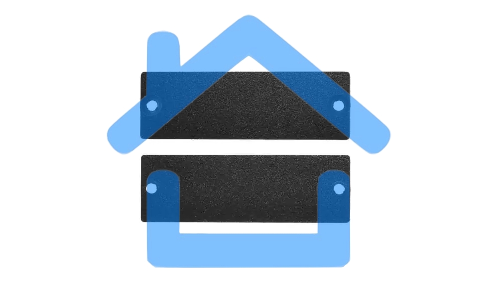 Пластиковая заглушка WRTS-BLANK Wize под 1 модуль для врезного лючка в стол