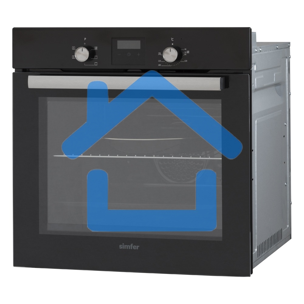 Электрический духовой шкаф Simfer B6EB56016 черный