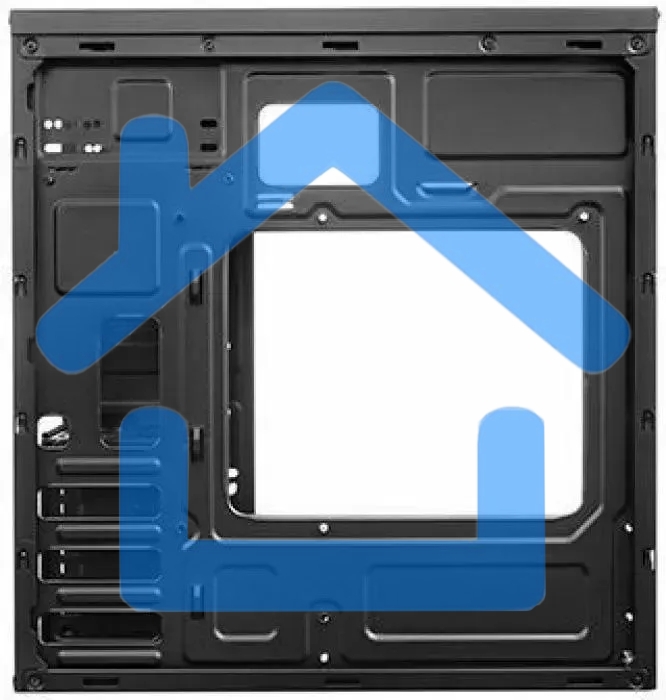 Компьютерный корпус LinkWorld VC-13M071 М0 черный без БП mATX 1x80мм 1x120мм 2xUSB 2.0 audio