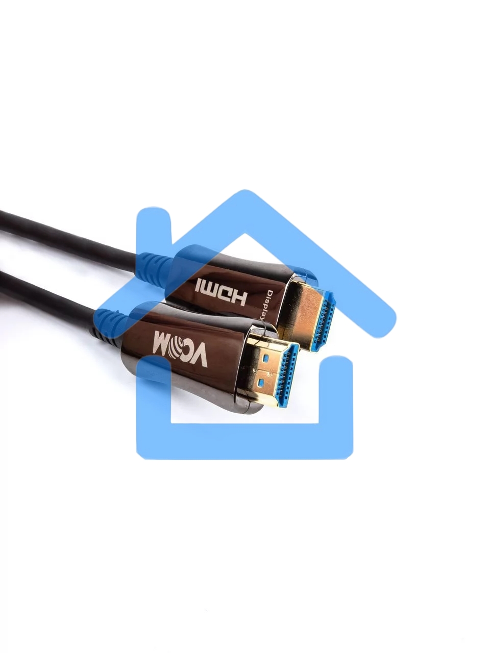 Активный оптический кабель HDMI 19M/M,ver. 2.0, 4K@60 Hz 40m VCOM