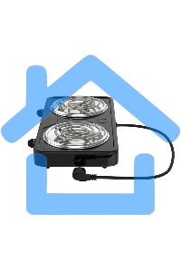 Плита настольная MAXVI HE201 черный