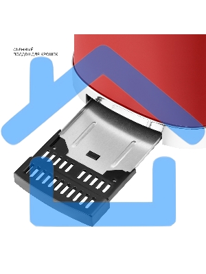 Тостер Galaxy Line GL 2919 900Вт красный