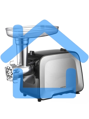 Мясорубка электрическая Centek CT-1604 2200 Bт, 2,2 кг/мин, реверс, стальной коннектор, 2 диска, 2 насадки