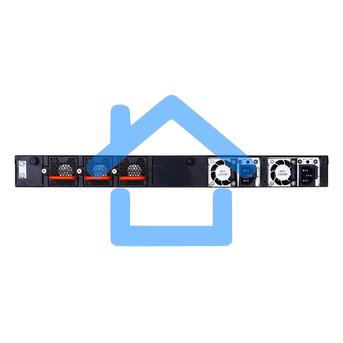 Коммутатор Edge-corE 4630-54PE-O-AC-F AS4630-54PE, 48-Port GE RJ45 port PoE++, 4x25G SFP+, 2 port 100G QSFP28 for stacking, Broadcom Trident 3, Dual-core Intel Denverton CPU, dual AC 1200W PSUs and 2 + 1 Fan Modules with port-to-power airflow, 2 front rac