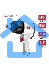 Гайковерт P.I.T. PAW1300-A аккум. патрон:квад.3/4