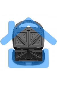 Прибор для выпечки BQ ST2001 черный, 4 in 1. MultiChef, 800 Вт, многофункциональный прибор 4 в 1, 4 пары панелей в комплекте: гриль, венские вафли, сэндвич, орешки, антипригарное покрытие панелей Non-Stick PRO, равномерный нагрев, вертикальное хранение, о