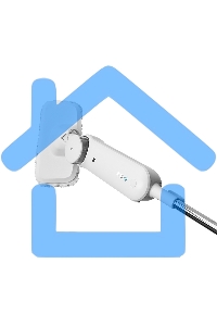 Паровая швабра BQ SM2000 белый, 1400 Вт