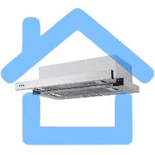 Вытяжка встраиваемая LEX Hide 600 нержавеющая сталь, 60 см, 550 куб. м/ч, 42 дБ