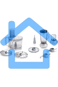 Кухонный комбайн Bosch MCM3501M 800 Вт, Скорости: 2, Блендер 1 л, Чаша 2.3 л, черный/серебристый