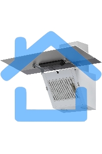 Вытяжка наклонная KRONA Kristen A 900 белая S, 89.5 см, 1050 куб. м/ч, 65 дБ