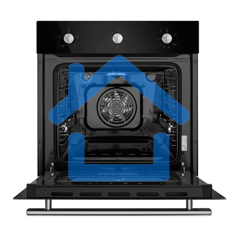 Шкаф духовой газоэлектрический Maunfeld EOGC604B Slim