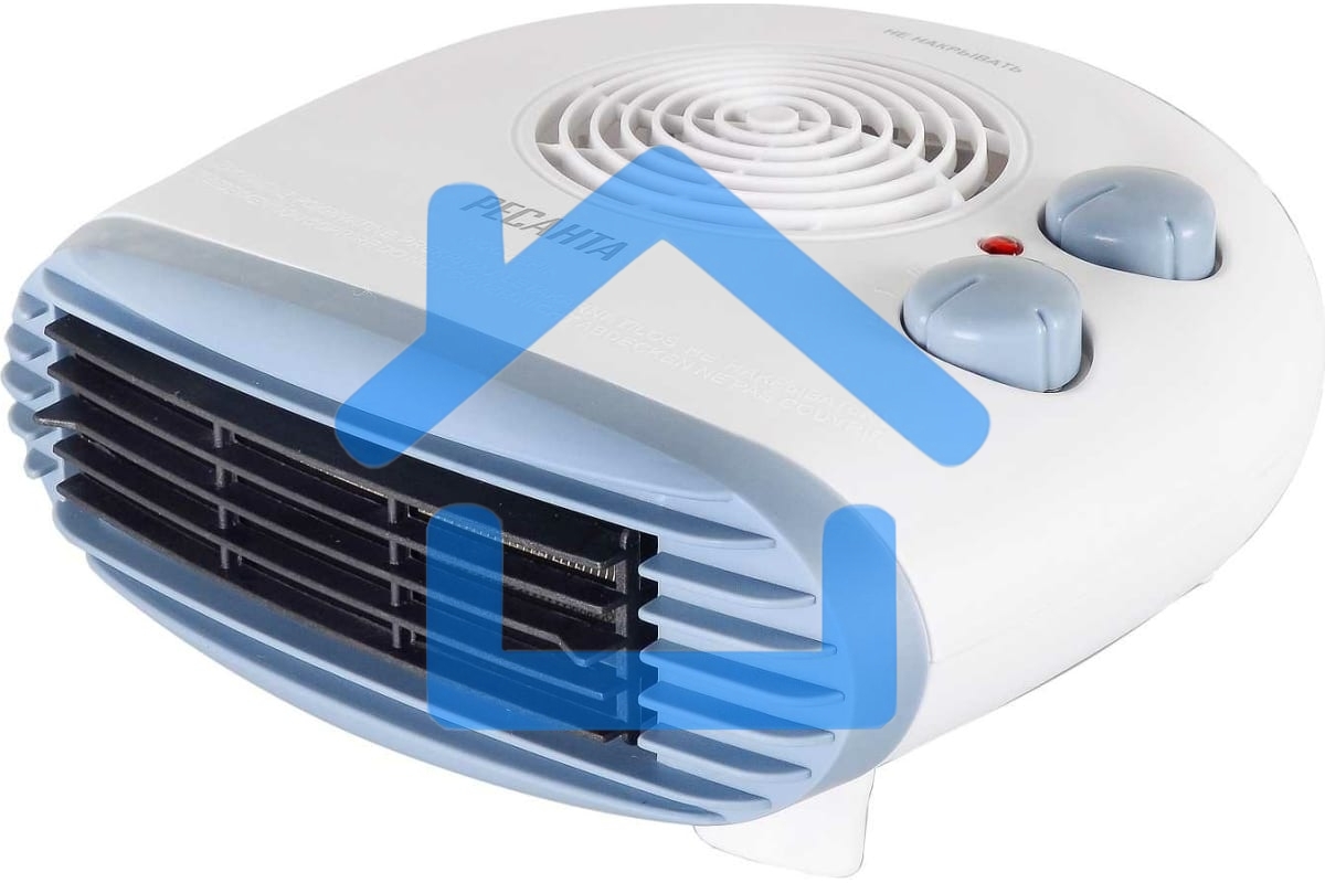 Тепловентилятор Ресанта ТВС-3, белый, 2000 Вт, 20 м2, термостат 67/2/12