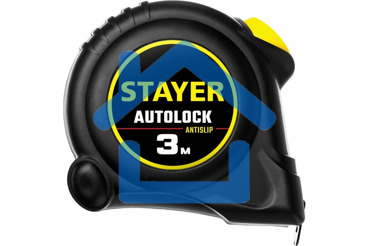 Рулетка Stayer АutoLock 3м / 16мм с автостопом 2-34126-03-16_z02