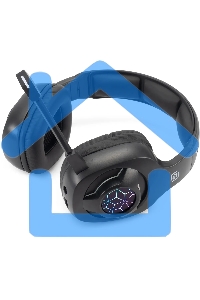 Наушники с микрофоном Оклик HS-L575G черный накладные BT оголовье (1895253)