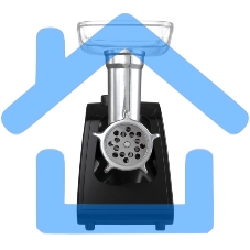 Мясорубка электрическая Centek CT-1604 2200 Bт, 2,2 кг/мин, реверс, стальной коннектор, 2 диска, 2 насадки