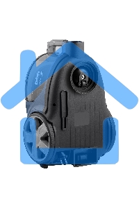 Пылесос BBK BV1901 синий/серый, 400/2200 Вт, уборка сухая, пылесборник контейнер 3 л