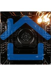 Электрический духовой шкаф LEX EDM 4570 BBL, встраиваемый, черный