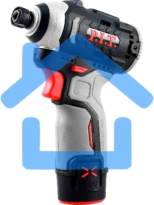 Винтоверт P.I.T. PSD12K-120A/1 аккум. патрон:шестигр.1/4