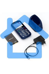 Мобильный телефон Maxvi B5ds up синий