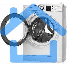 Стиральная машина Hotpoint NUS 5015 S RU белый, загр.фронтальная, макс.: 5 кг, 1000 об/мин, класс: А