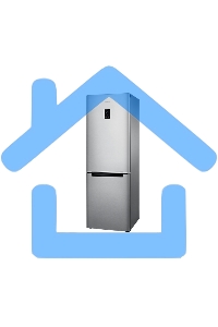 Холодильник Samsung RB33A32N0SA/WT серый двухкамерный инвертер 232/118 л морозилка снизу