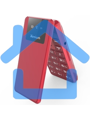 Мобильный телефон Xenium X600 красный