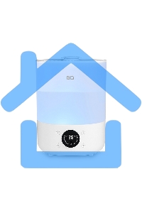 Увлажнитель воздуха BQ HDR1009 белый, ультразвуковой, 25 Вт, 4 л