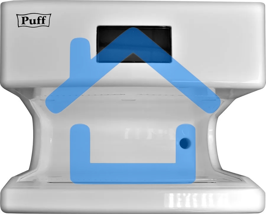Электросушитель для рук PUFF Puff-8890 2,2 кВт, ABS пластик