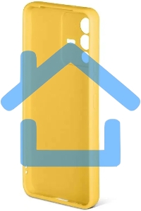 Чехол (клип-кейс) DF vCase-07 для Vivo V23 желтый