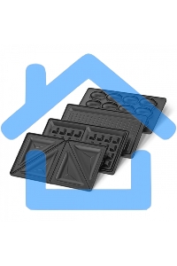 Прибор для выпечки BQ ST2001 черный, 4 in 1. MultiChef, 800 Вт, многофункциональный прибор 4 в 1, 4 пары панелей в комплекте: гриль, венские вафли, сэндвич, орешки, антипригарное покрытие панелей Non-Stick PRO, равномерный нагрев, вертикальное хранение, о