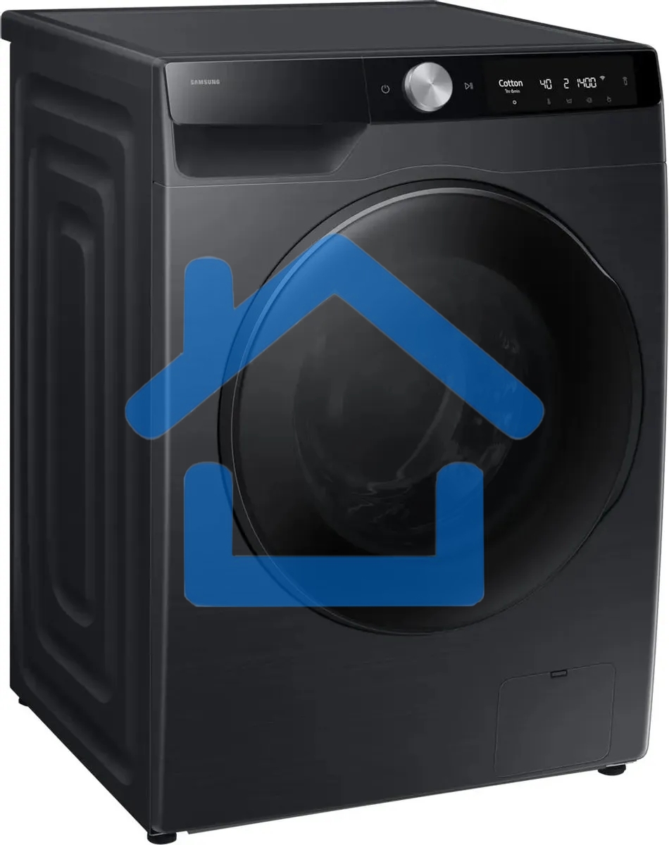 Стирально-сушильная машина Samsung WD11DG6B85BBLP черный, загрузка фронтальная 11 кг, 1400 об/мин, класс: A