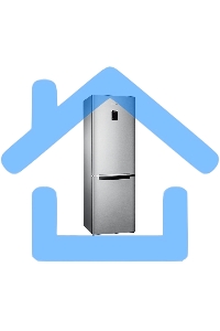 Холодильник Samsung RB33A32N0SA/WT серый двухкамерный инвертер 232/118 л морозилка снизу