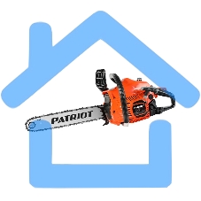 Бензопила PATRIOT PT3816 220105510 раб. объем 38сс, 2,0 л.с, шина 16