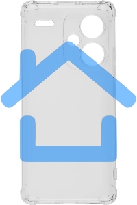 Чехол (клип-кейс) BoraSCO для Xiaomi Redmi Note 13 Pro + прозрачный