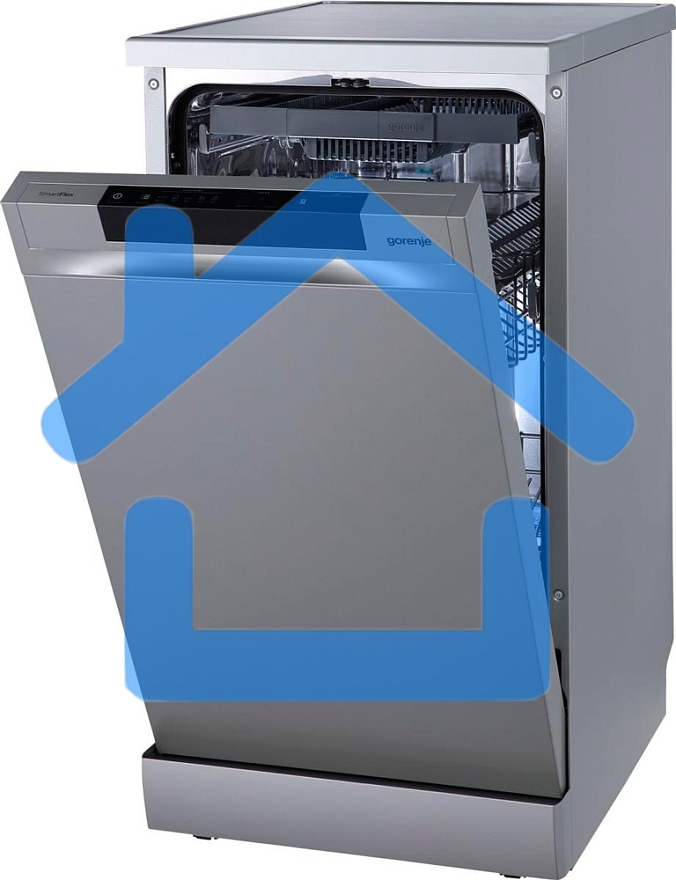 Посудомоечная машина Gorenje GS541D10X, нержавеющая сталь, 44.8 см, 11 компл., 45 дБ, класс A+++