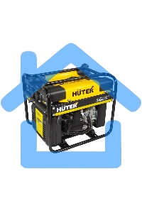 Электрогенератор бензиновый инверторный Huter DN4400i, 3.8 кВт, 86 дБ, 28.5 кг,