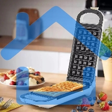 Вафельница Kitfort КТ-1690 700Вт черный/белый