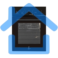 Электрический духовой шкаф LEX EDM 4570 BBL, встраиваемый, черный