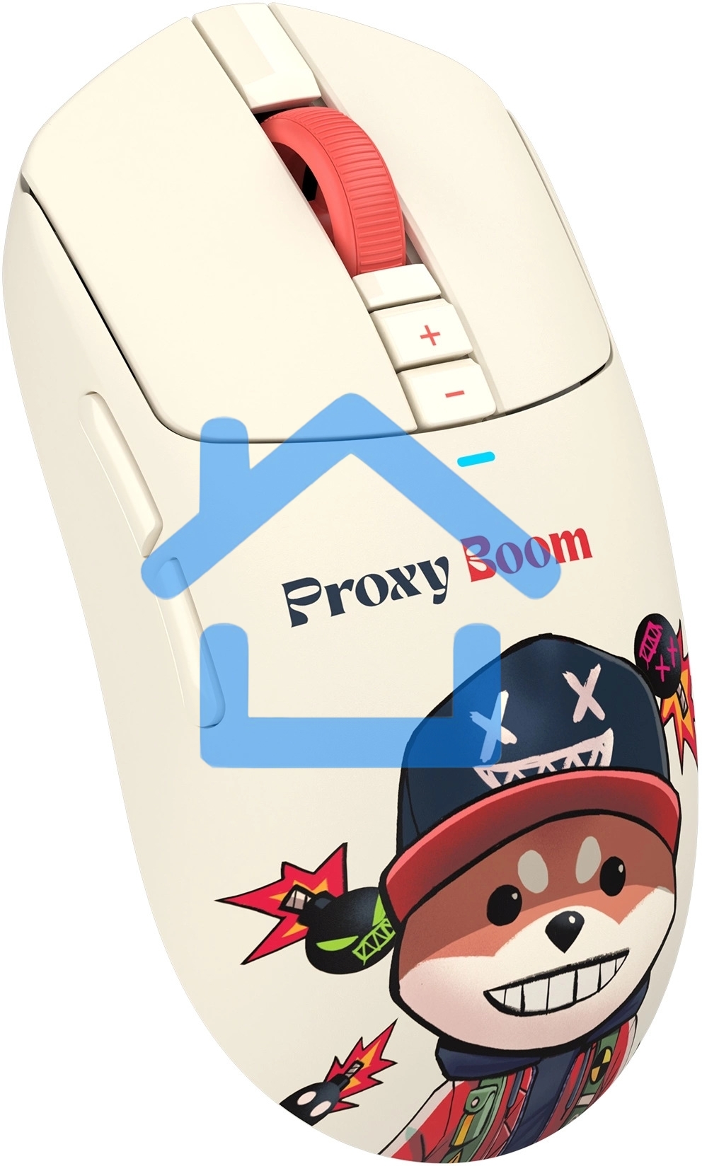 Мышь беспроводная/проводная A4Tech Bloody R72 Ultra Duo Proxy Boom бежевый, 20000 dpi, радиоканал, USB, кнопки - 7