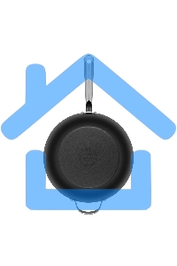 Глубокая сковорода Maunfeld HOWARD MDP30LCL15 из облегченного чугуна со стеклянной крышкой, 30 см