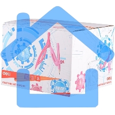 Циркуль Deli EG30204, корпус ассорти, пластик, в комплекте: линейка / транспортир / 2 угольника / карандаш / ластик / точилка