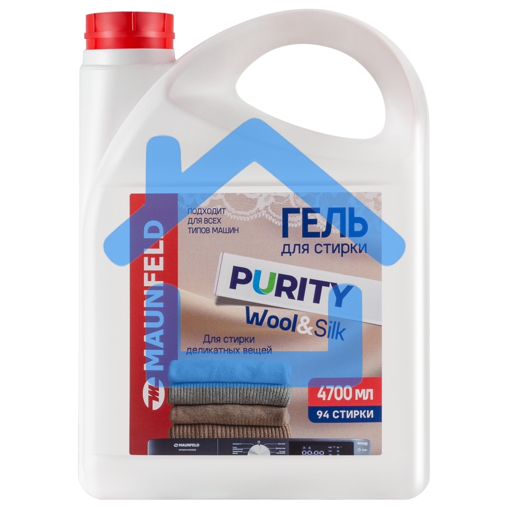 Гель для стирки Maunfeld Purity Wool&Silk 4700мл MWL4700PD