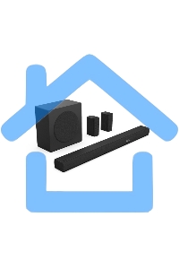 Саундбар Hisense HS5100 5.1 540Вт черный