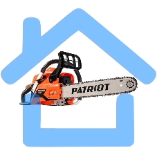 Бензопила PATRIOT PT3816 220105510 раб. объем 38сс, 2,0 л.с, шина 16