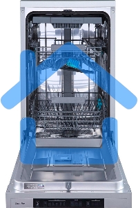 Посудомоечная машина Gorenje GS541D10X, нержавеющая сталь, 44.8 см, 11 компл., 45 дБ, класс A+++