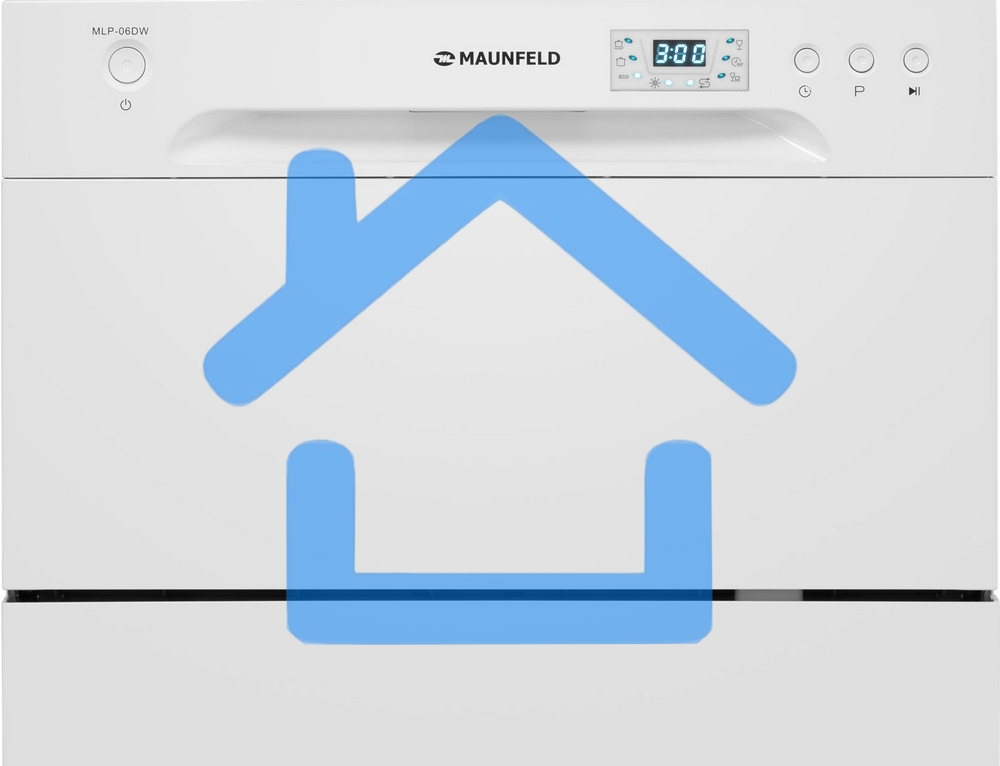 Встраиваемая посудомоечная машина Maunfeld MLP-06DW, белый, 44.8 см, 6 компл., 49 дБ, класс A+