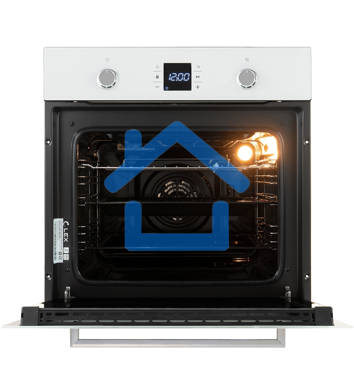 Духовка электрическая LEX EDP 094 WH60л 9 функций, встраиваемая