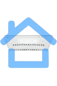 Вытяжка подвесная HOMSair Horizontal 50 белый, 50 см, 420 куб. м/ч, 45 дБ