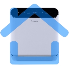 Посудомоечная машина Бирюса DWC-506/6 W, белый, 42 см, 3 компл., 58 дБ, класс A+